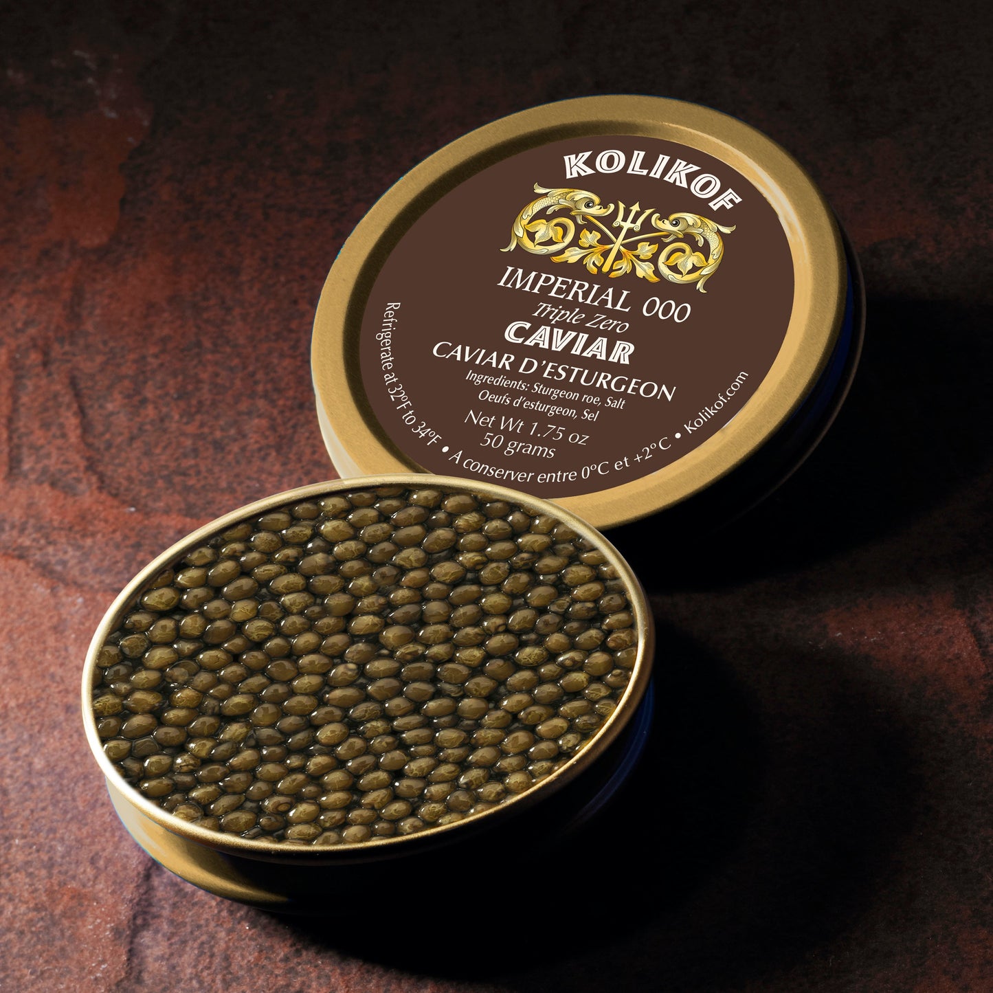 Imperial Triple Zero Caviar. An Extra Large Grain. Best Caviar Gifts.