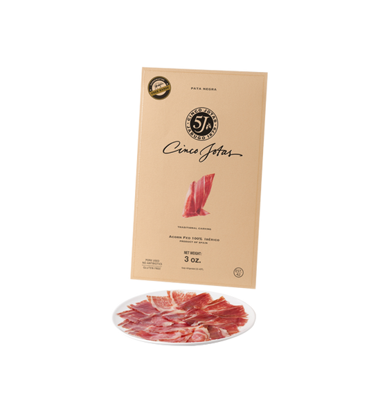 Cinco Jotas Sliced - 100% Ibérico de Bellota Loin 3oz- T5150168