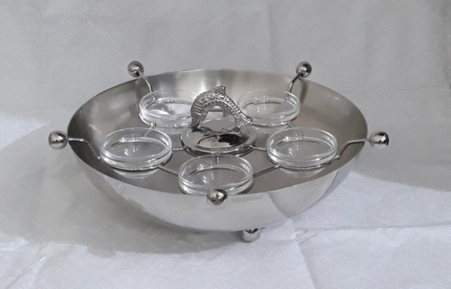 6-bowl Caviar Server