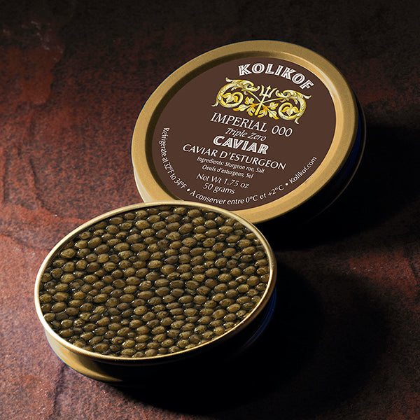 Buy caviar at Koikofgourmet.com Osetra and Sturgeon caviar is the best kind of caviar.