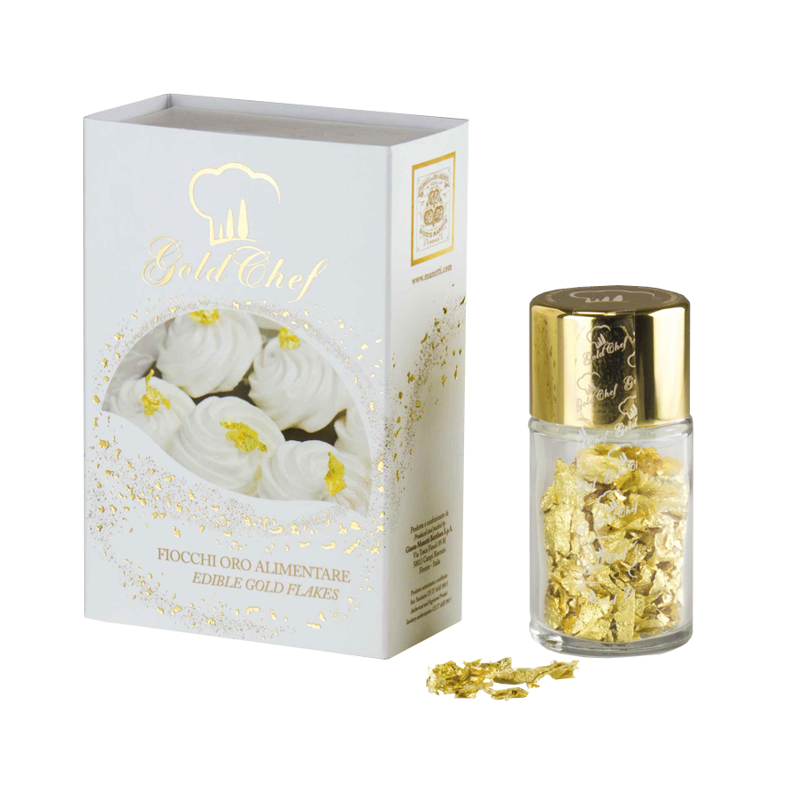 Edible 23 Karat Gold - Flakes