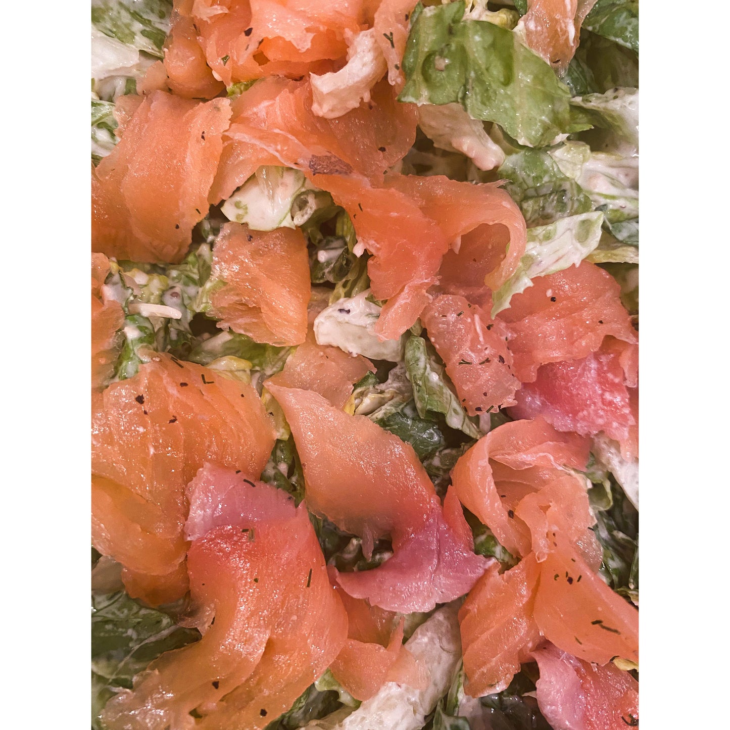 Smoked Salmon with Lemon Pepper (Gravlax)